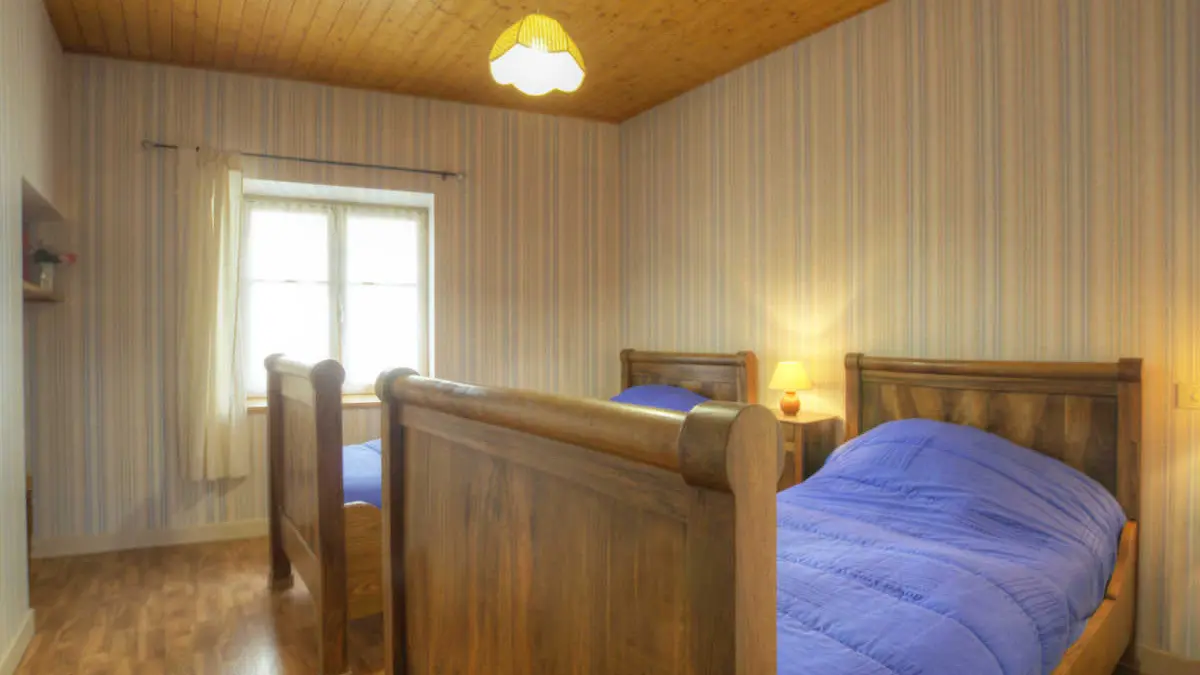 Chambre 2 lits simples