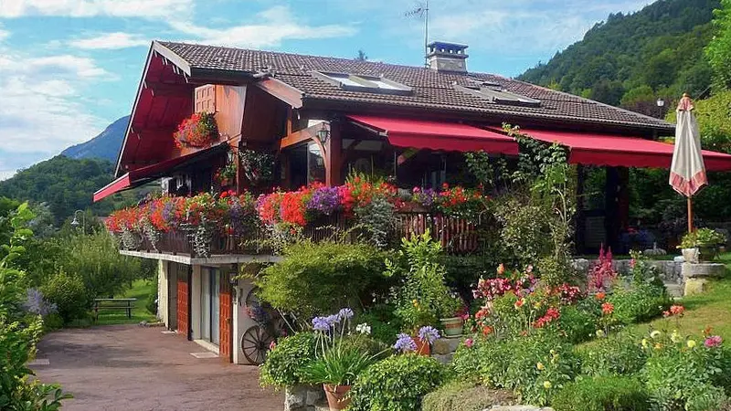 Le chalet en été