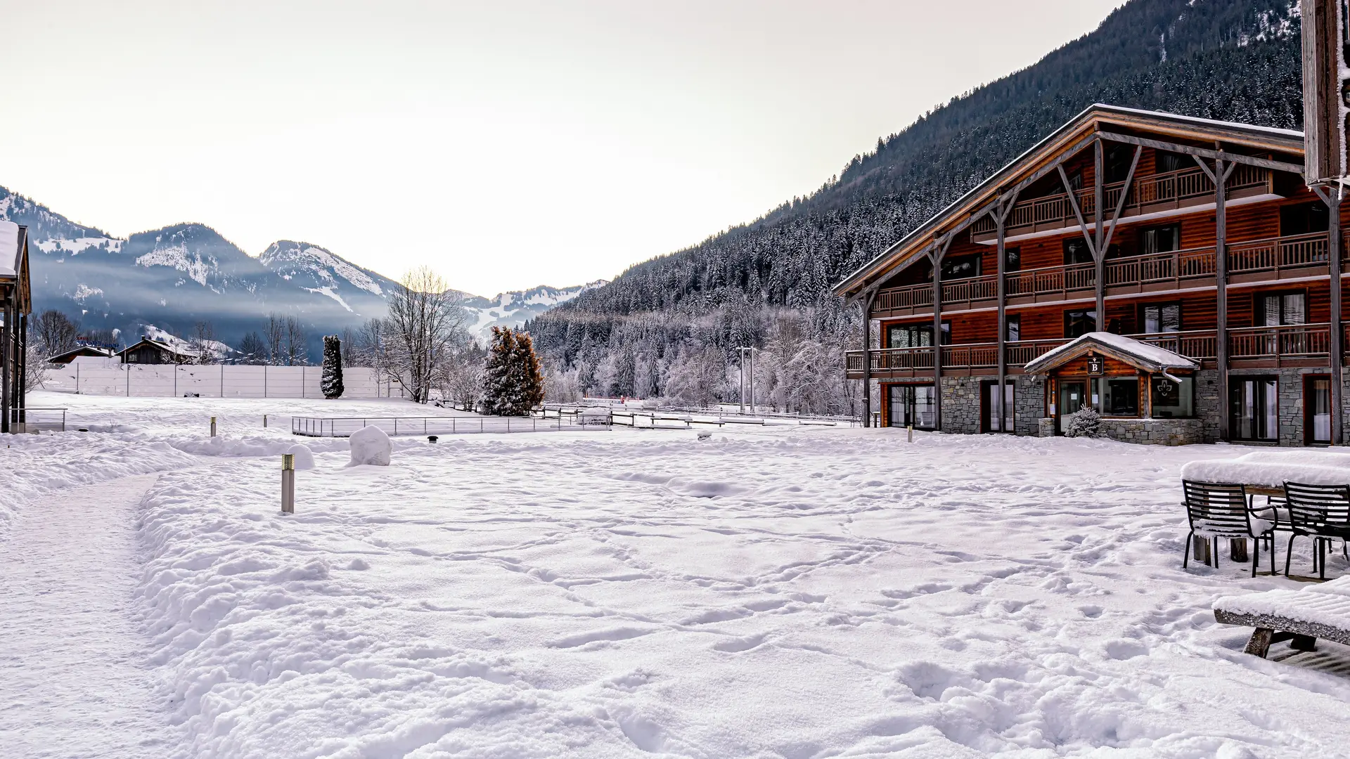 Vue extérieure hiver