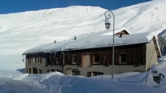 Extérieur du Chalet Alpage Tangente l'hiver