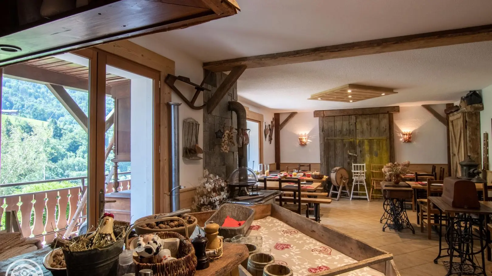 Salle des petits déjeuners