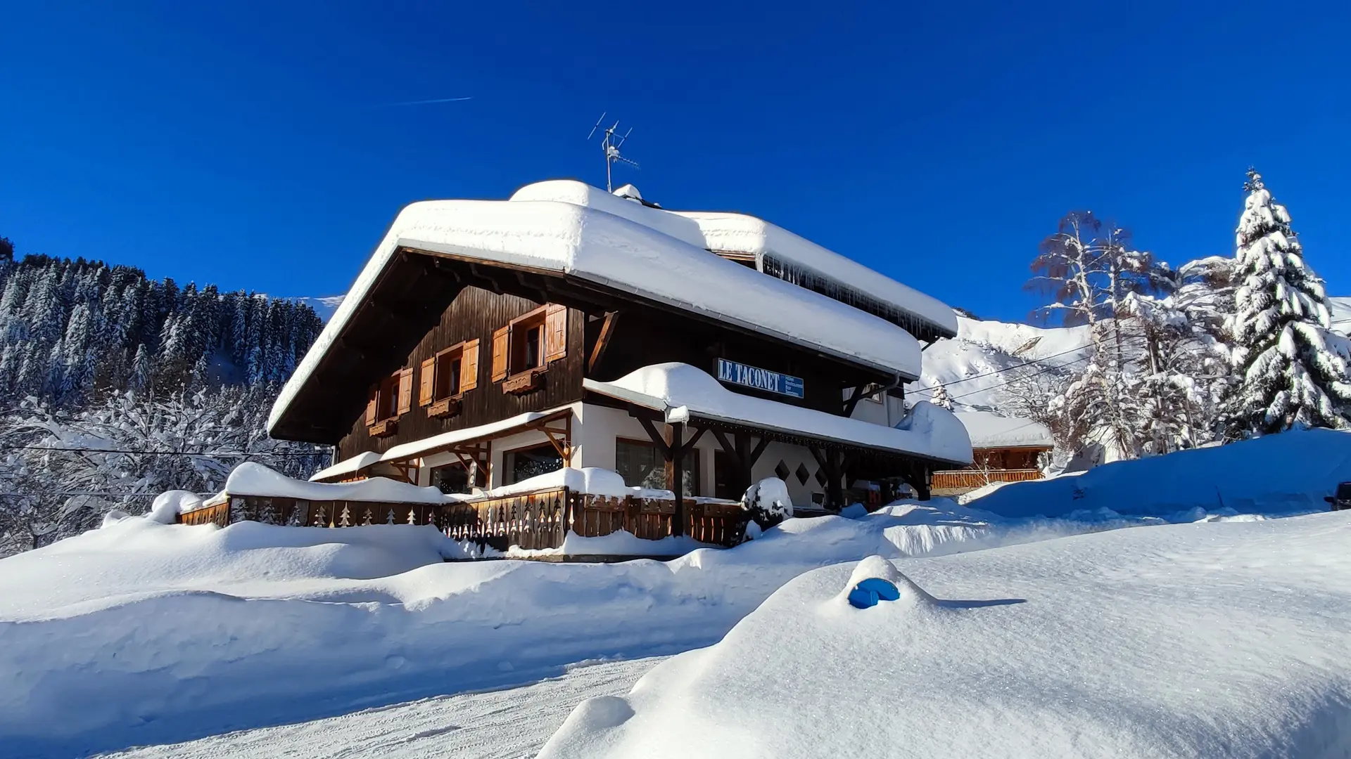 Le Taconet en hiver
