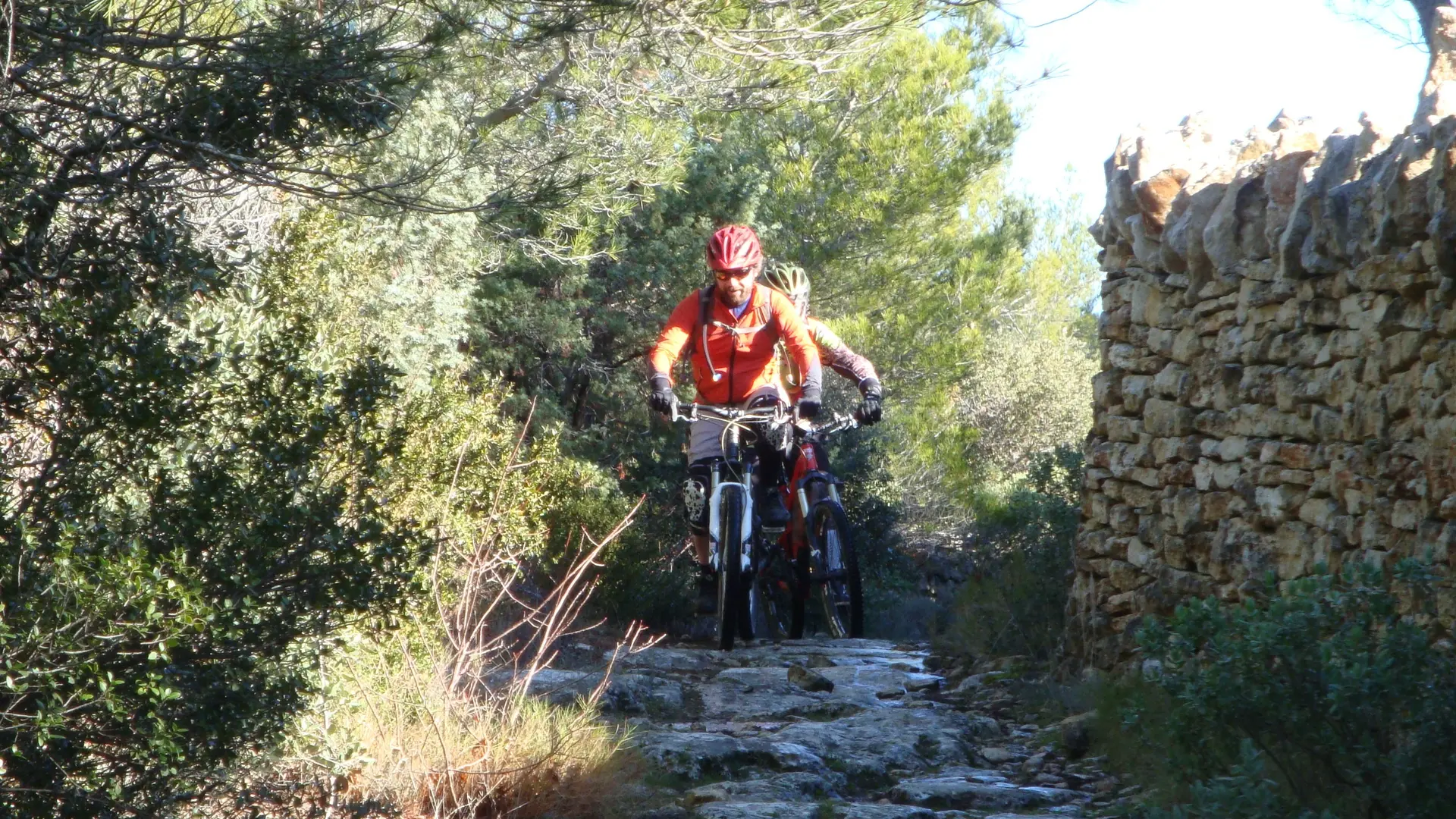 Tour du Mur de la Peste en VTT