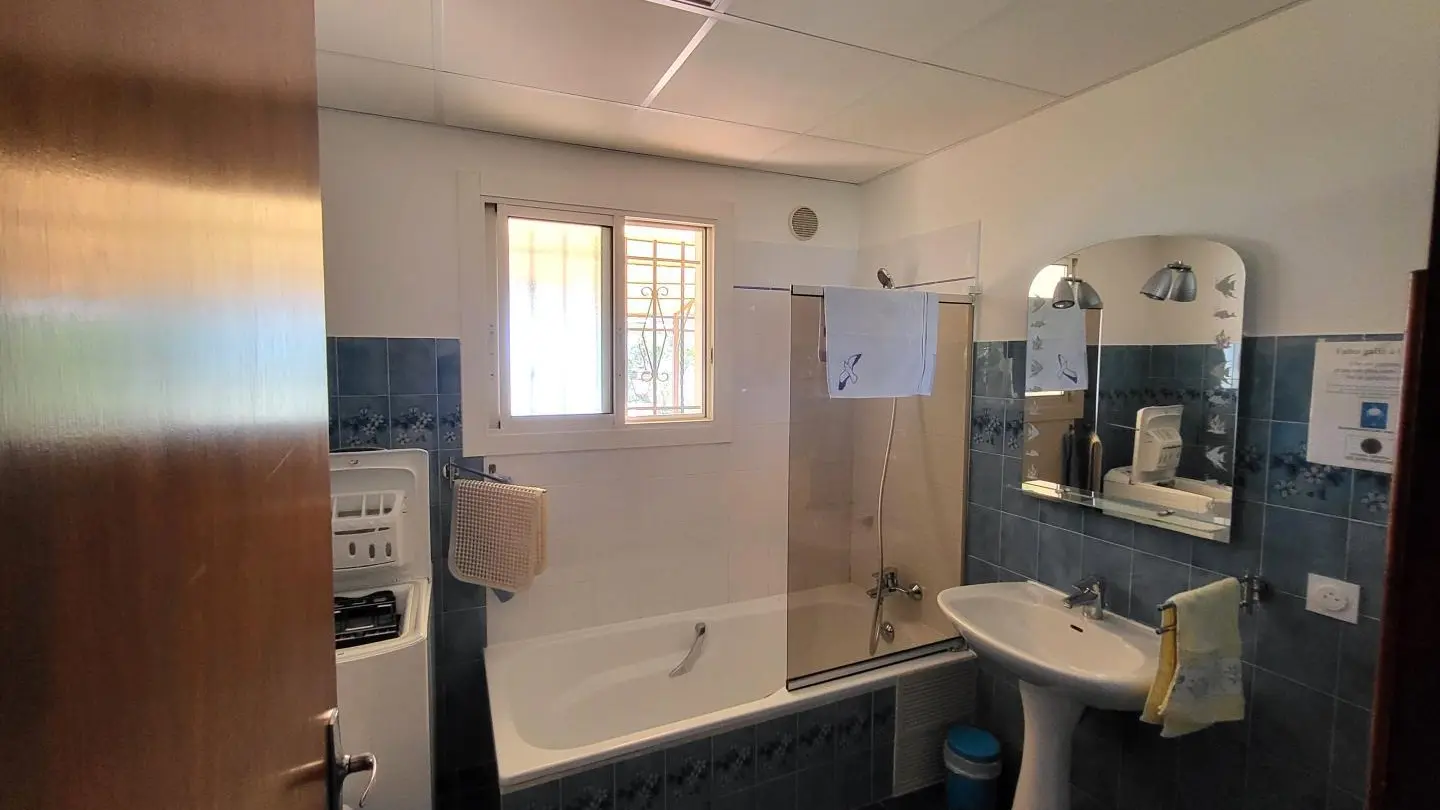 Gîte La terrasse d'Azur-Salle de bain-Nice-Gîtes de France des Alpes-Maritimes
