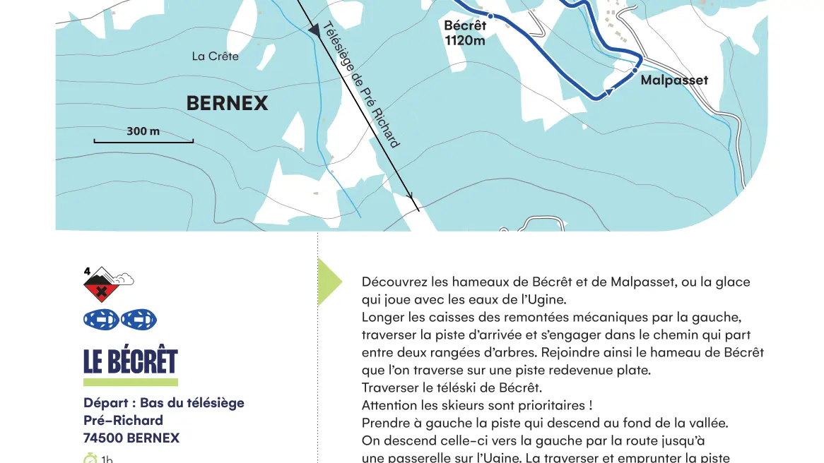 Fiche descriptive Le Bécrêt