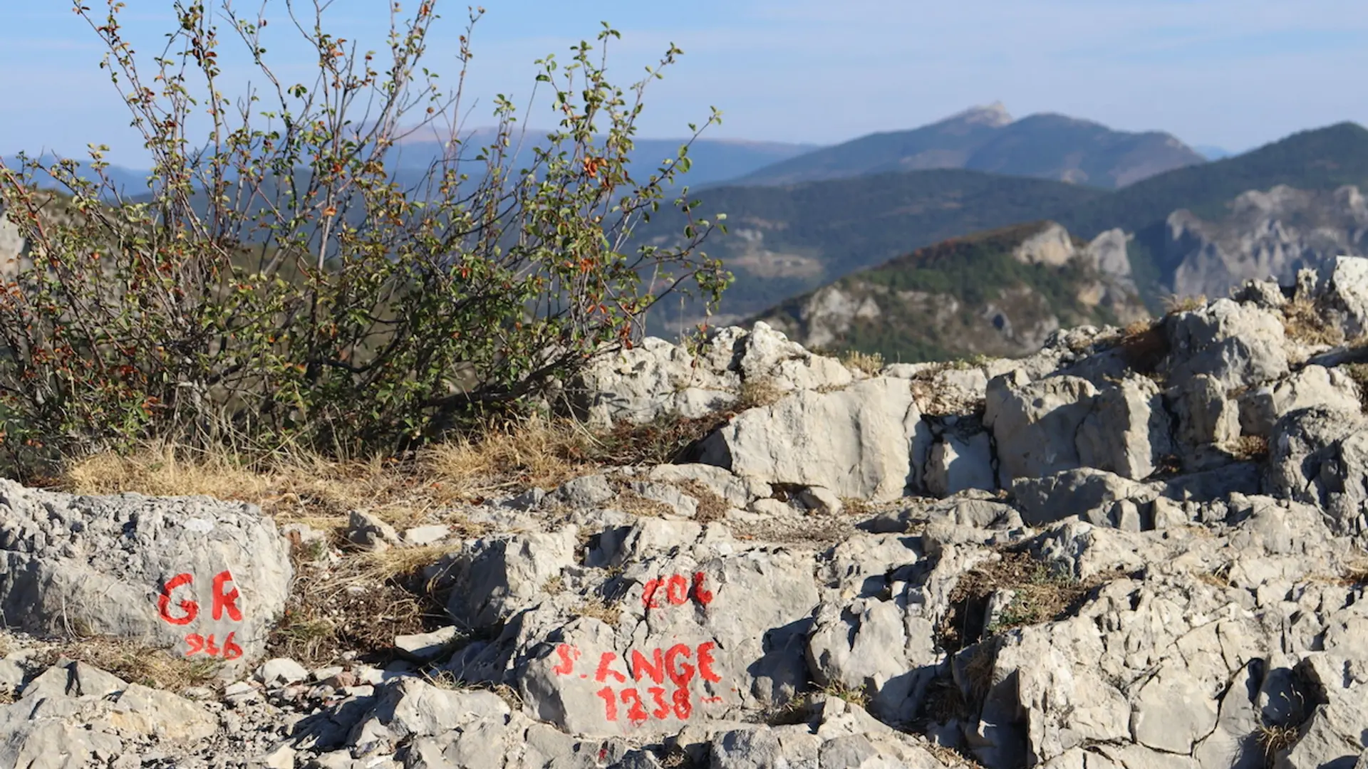 Le belvédère du col Saint-Ange