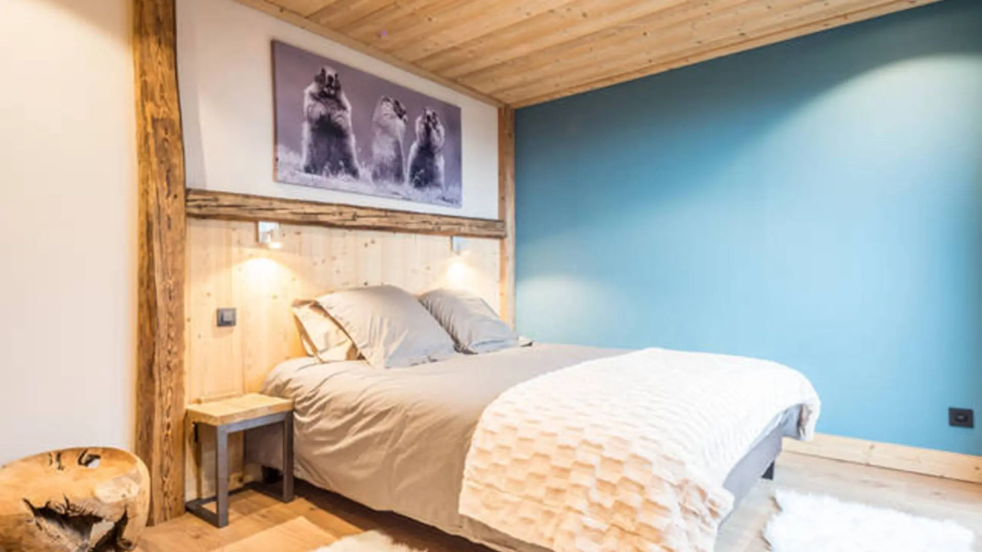 Chambre double marmottes