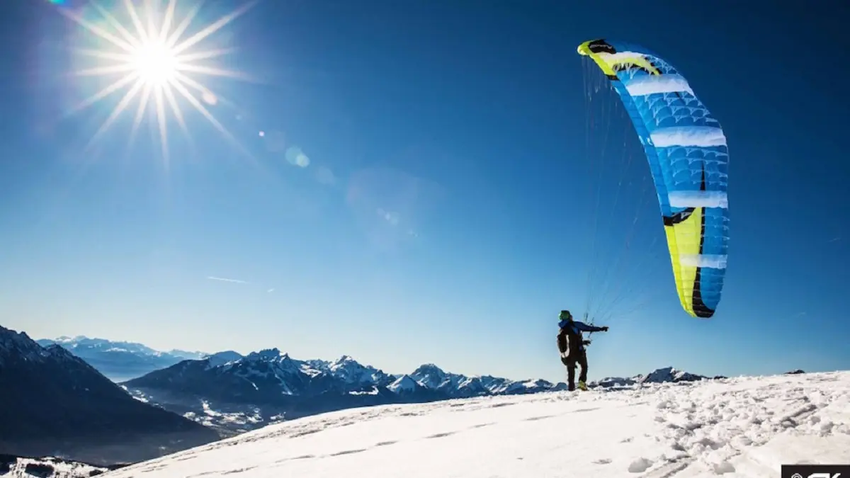 baptême sensation en parapente au Grand-Bornand