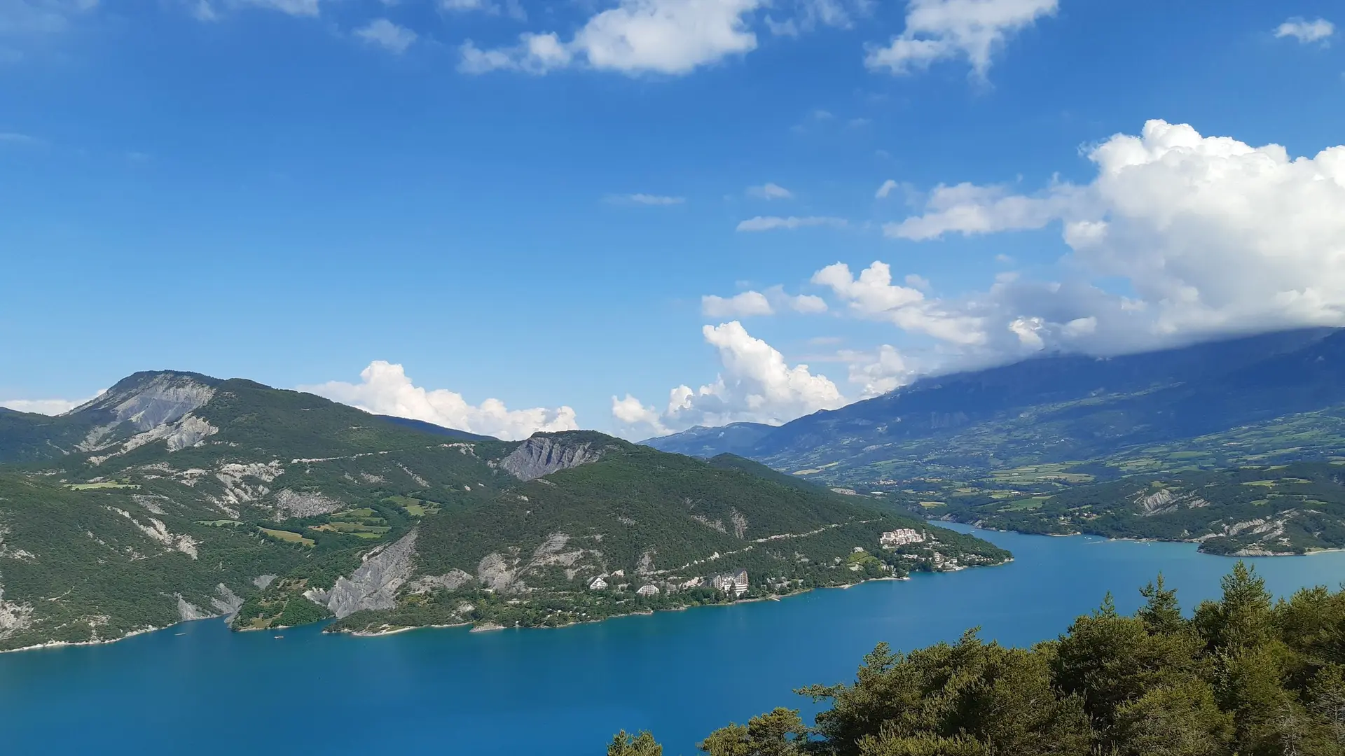 Le lac de Serre-Ponçon