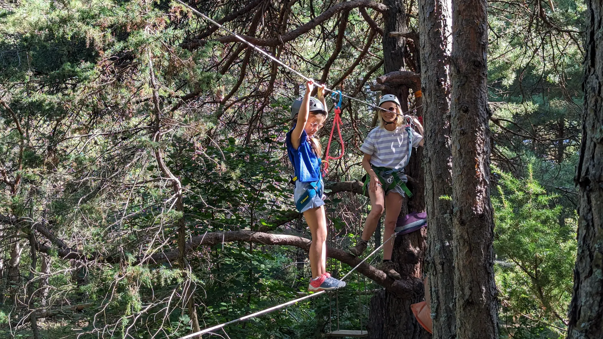 accrobranche pour petits et grands