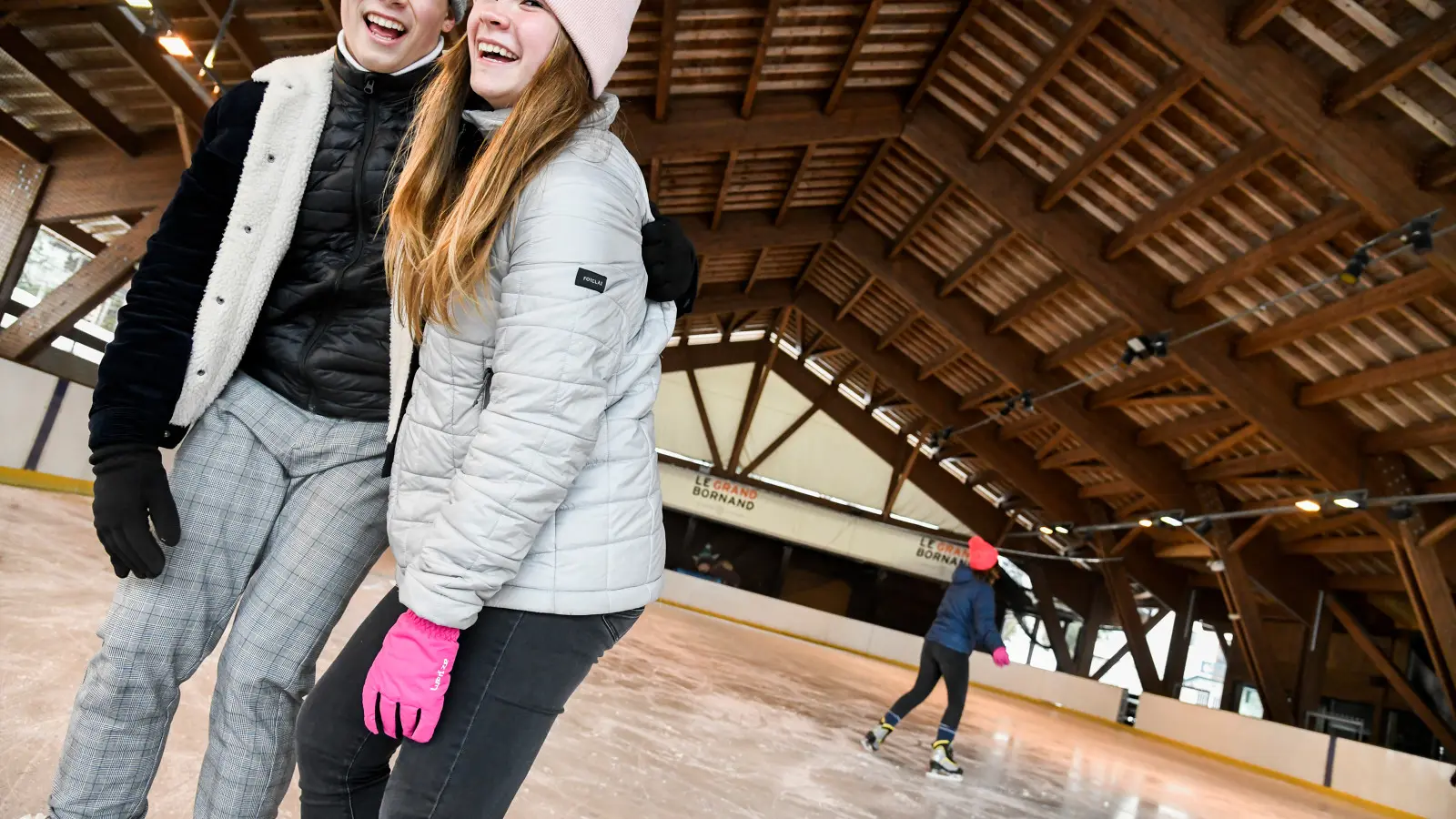 Patinoire au Grand-Bornand