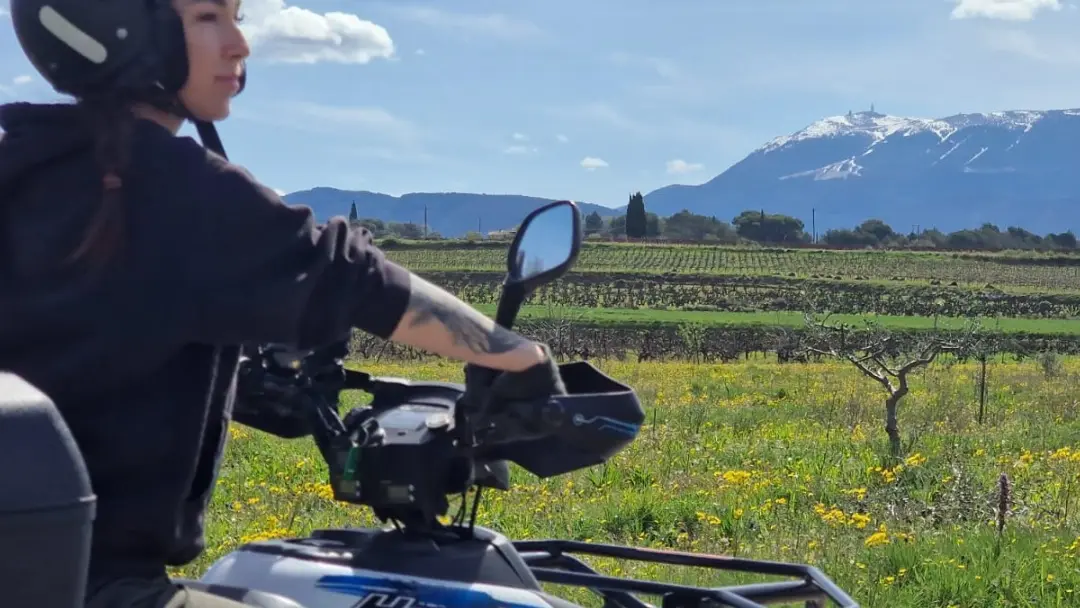 Balade en quads électriques