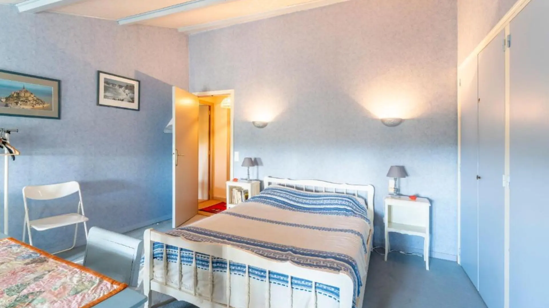 La chambre bleue