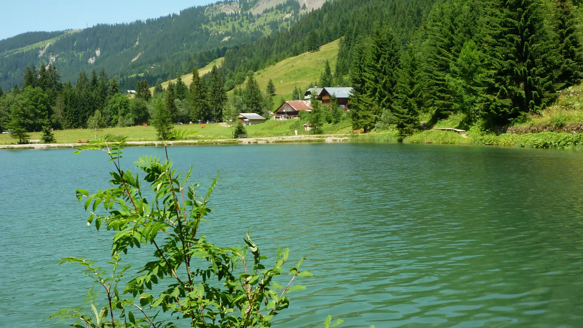 Hiking tour of the lake