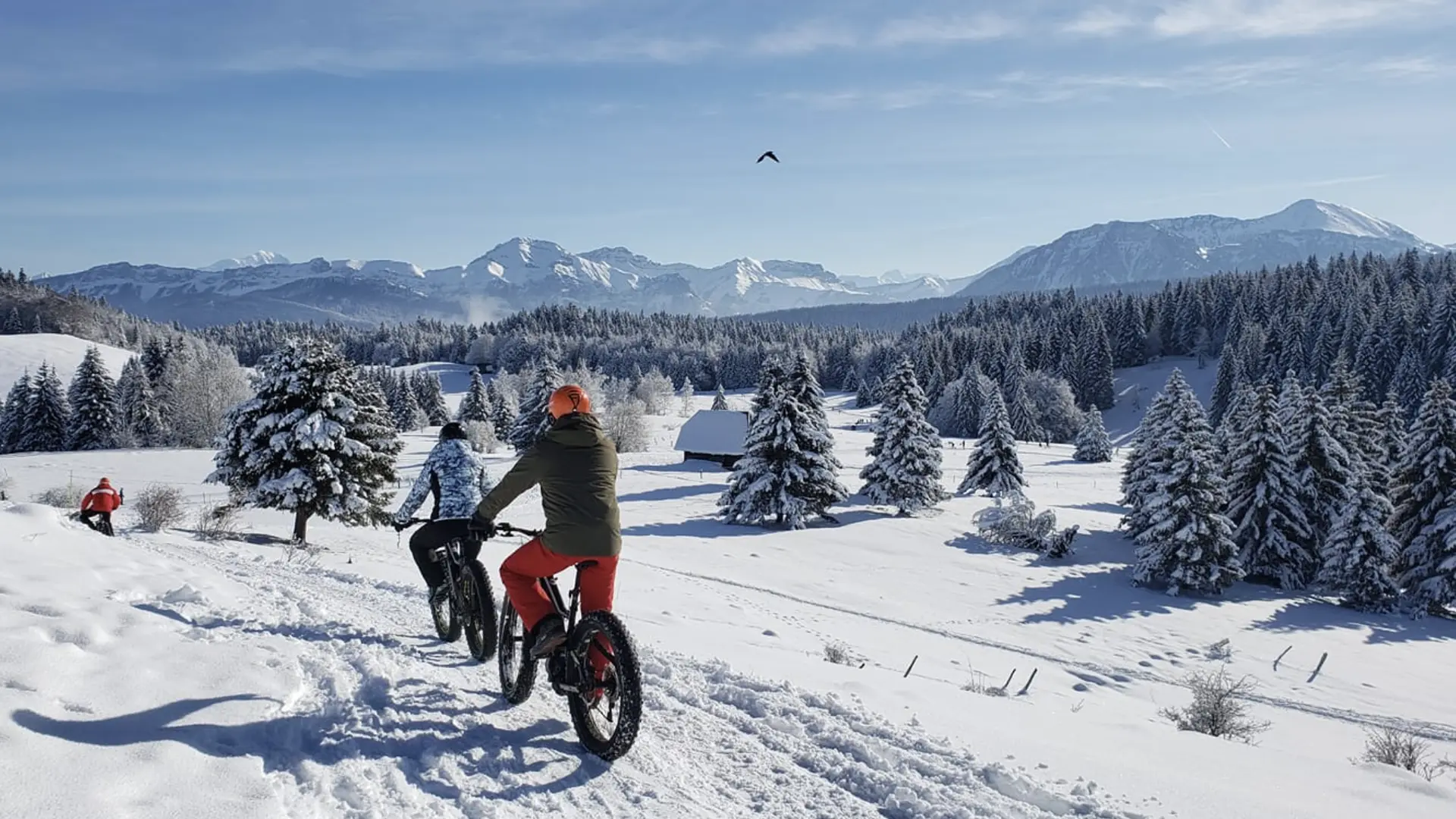 Séminaire Fatbike sur la neige à Savoie Grand Revard