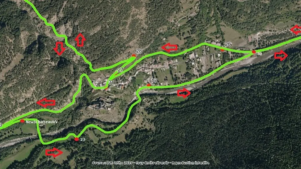 Zoom Château-Queyras