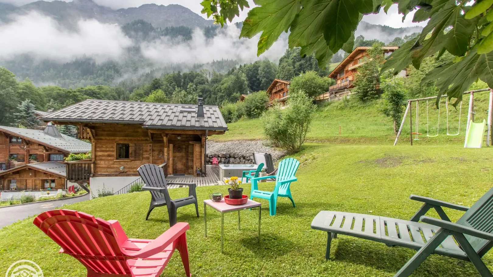 Ce petit coin tranquille est fait pour admirer cette belle vue et prendre un apéritif en famille ou entre amis