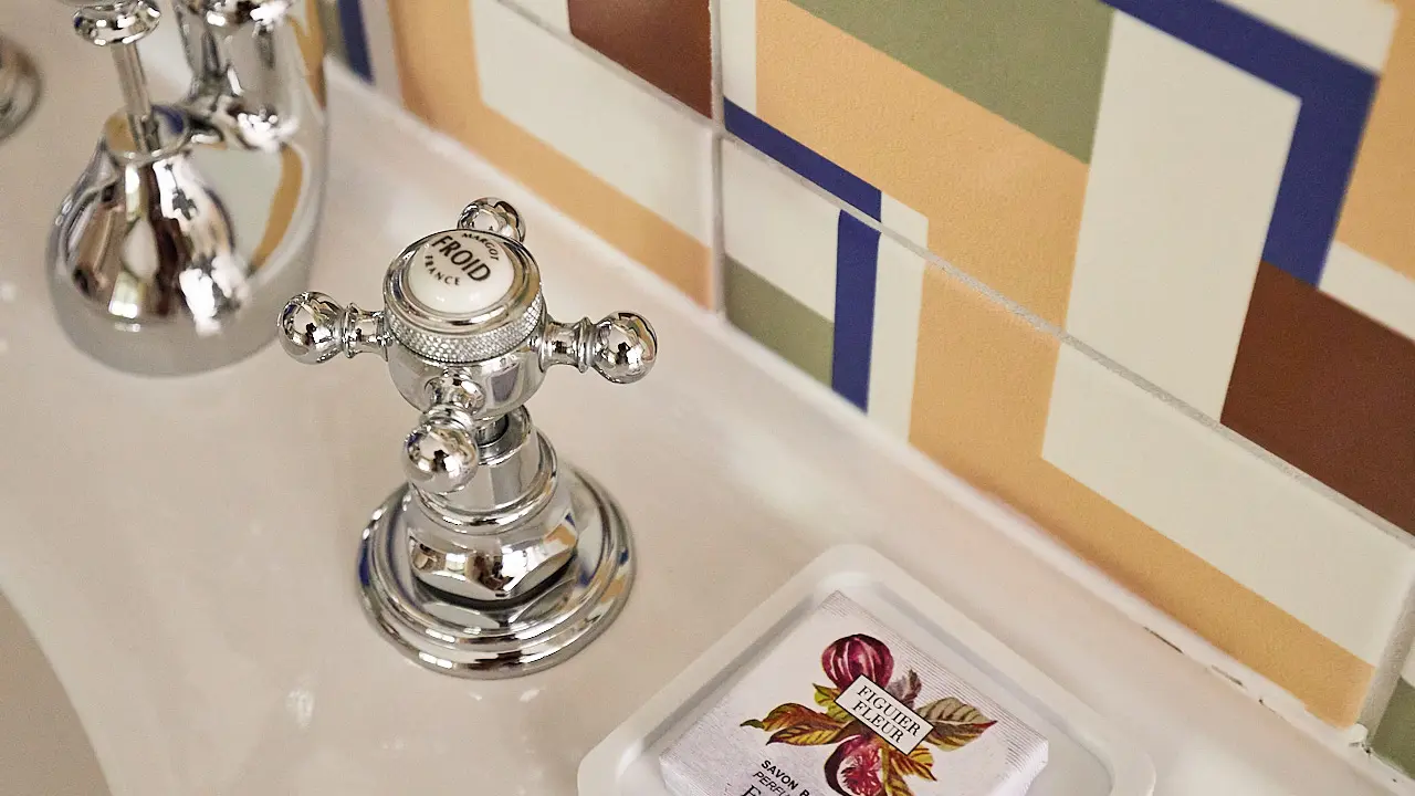 Détail de salle de bain