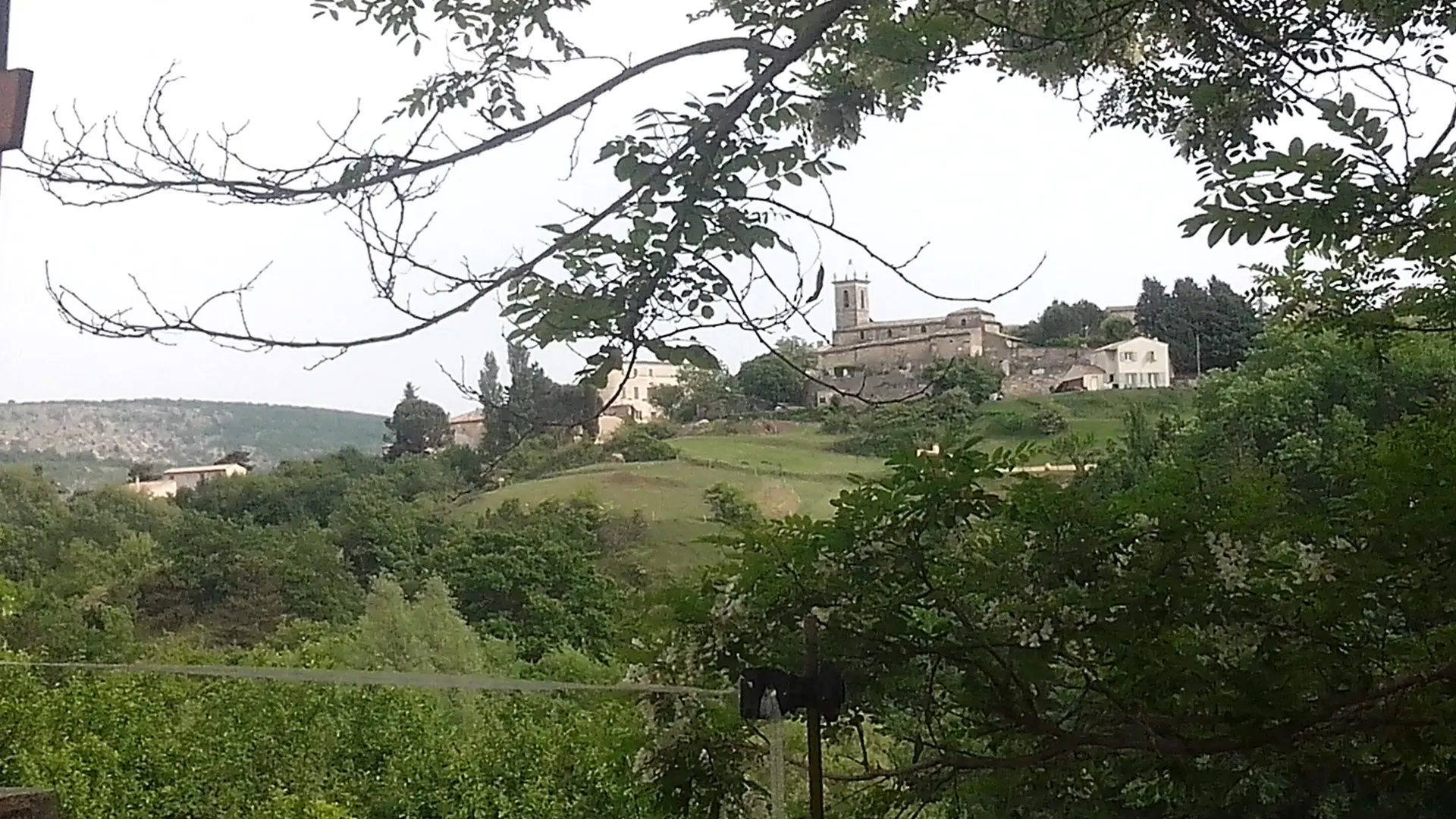 Vue du gîte