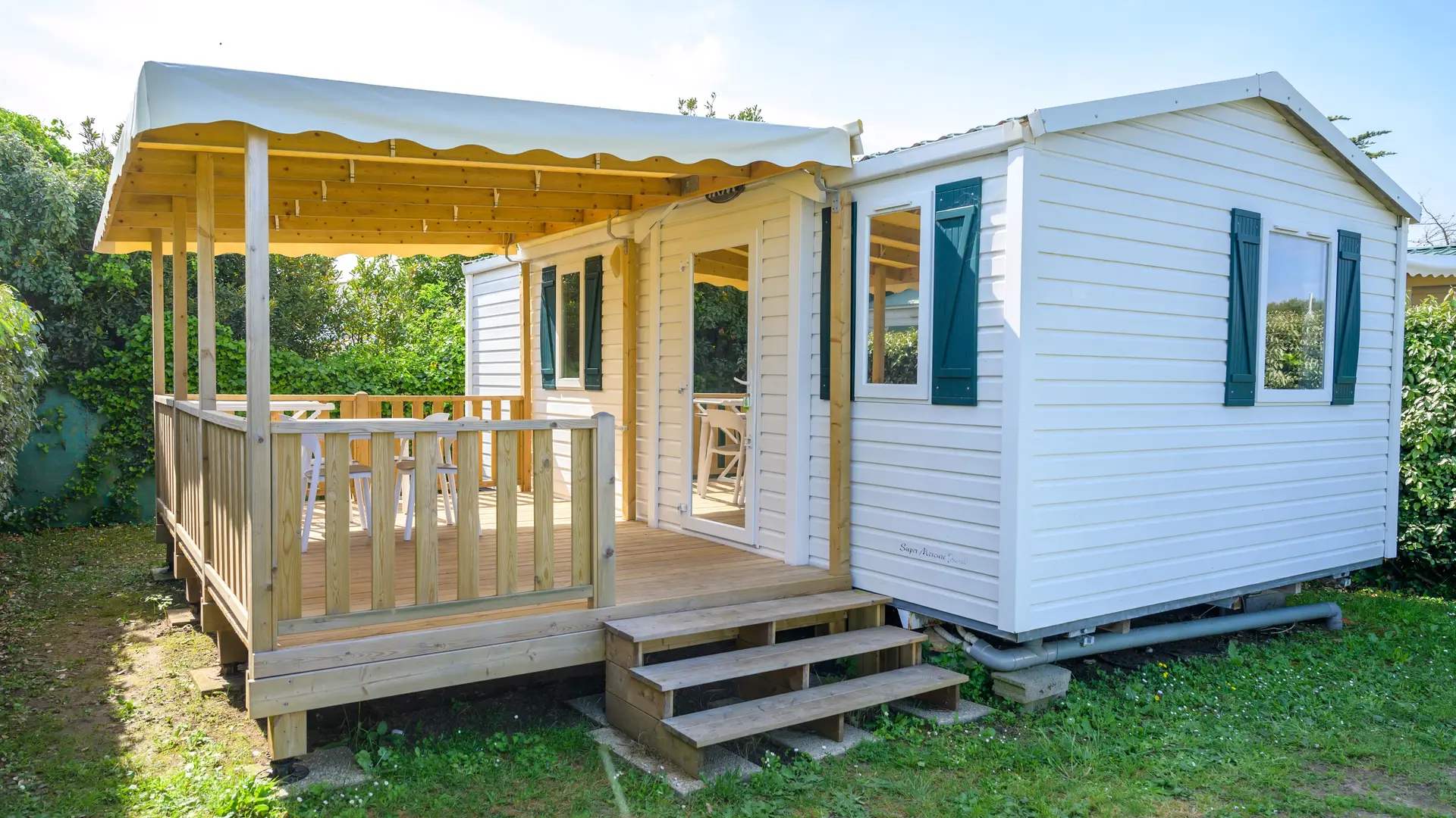 Mobilheim Venus, Merkur und Titania