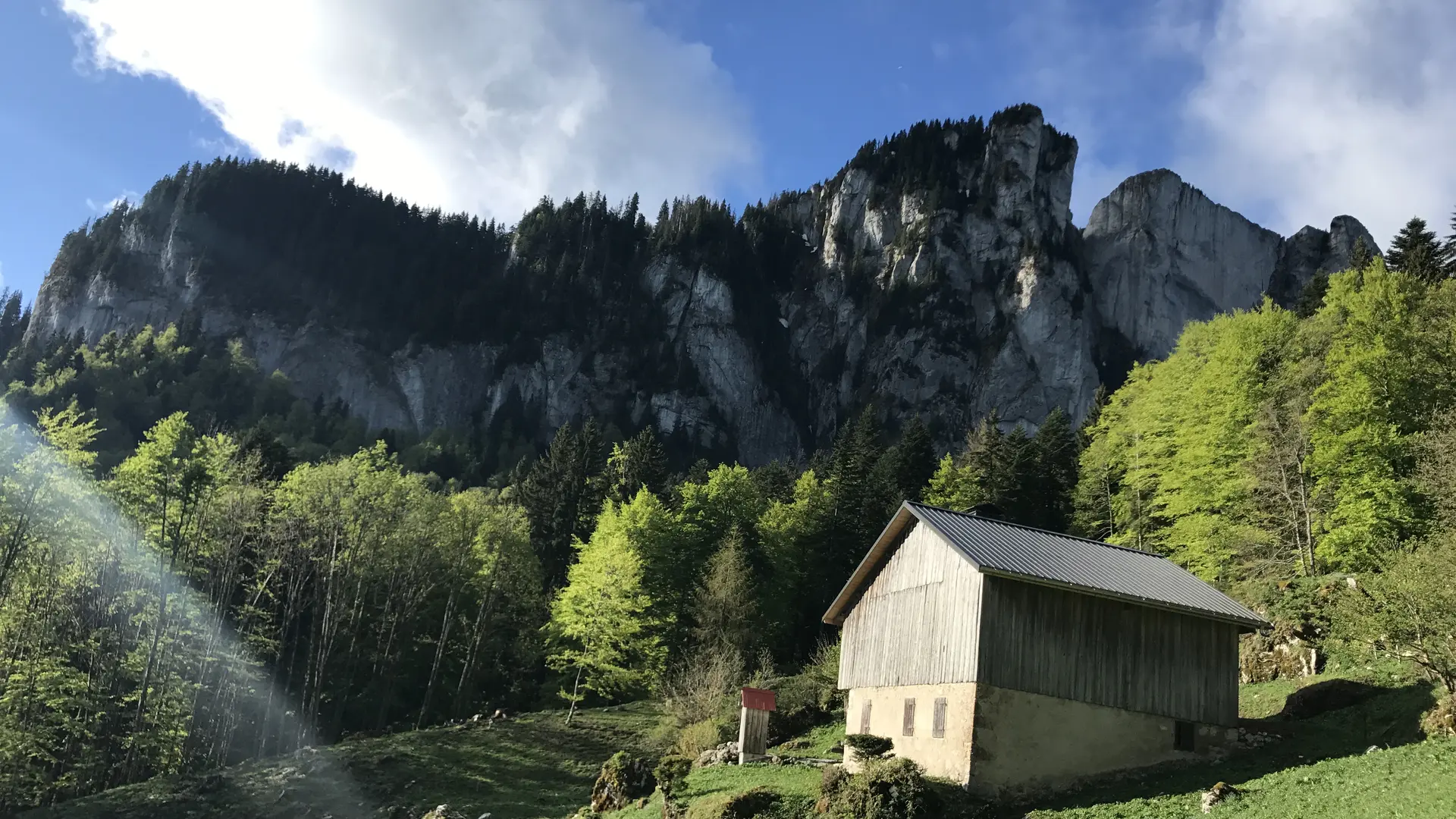 vue extérieure du refuge