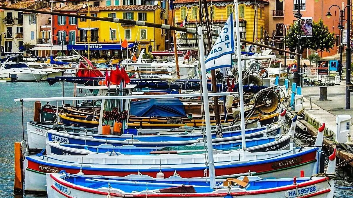 Cassis, à 20mn du gîte.