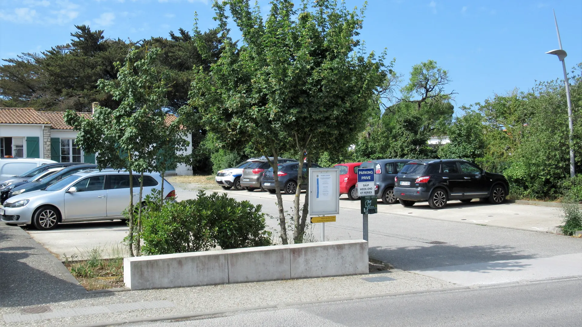 parking de la Mairie