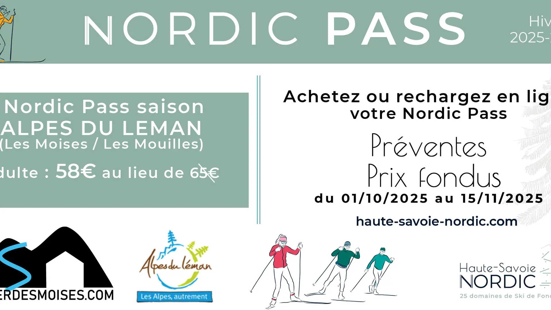 Vente Nordic Pass 2025
