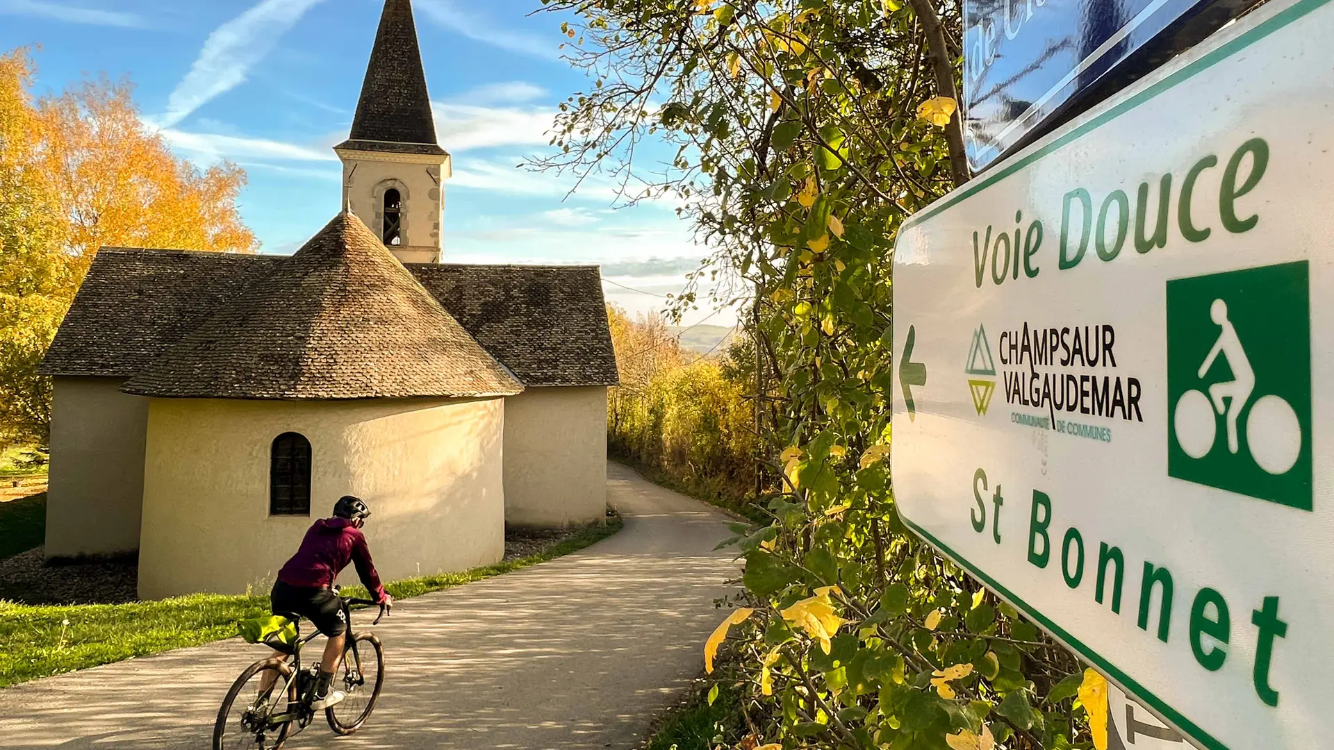 Itinéraire voie douce Valgaudemar au Champsaur
