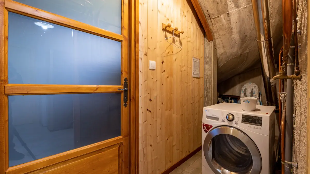 Appartement le Valserine - coin buanderie