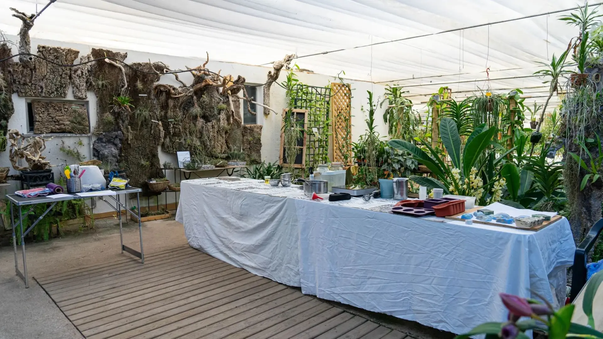 Fabrication de savon marbré