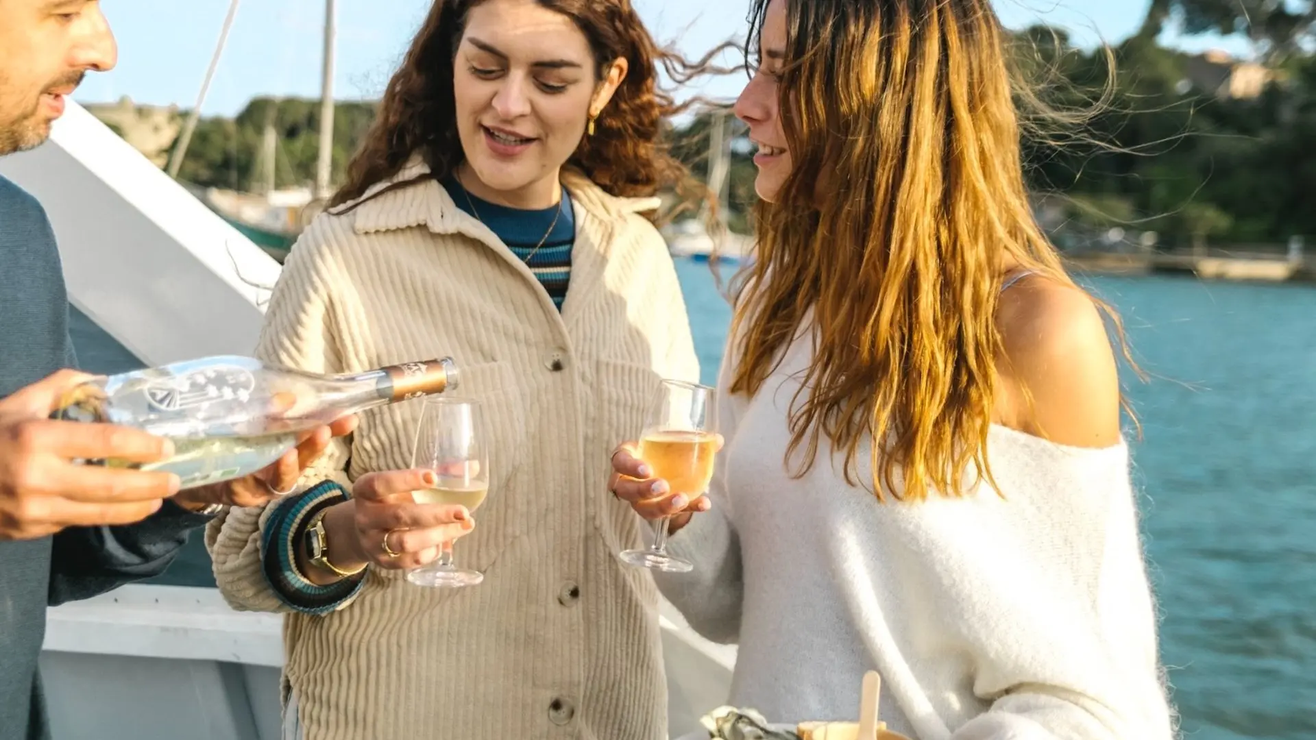 Dégustation de vins locaux et d'huitres de Tamaris