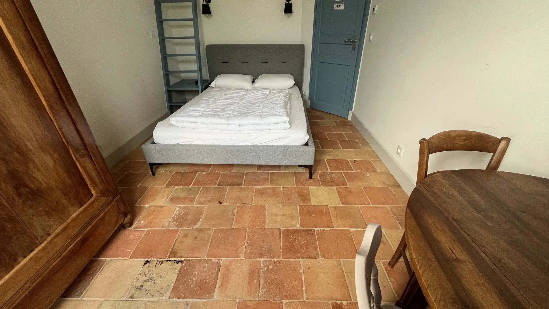 Bedroom 1 with double bed