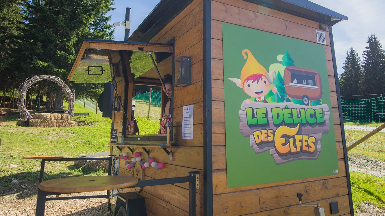 Délice des Elfes, le snack du Parc des Elfes aux Saisies