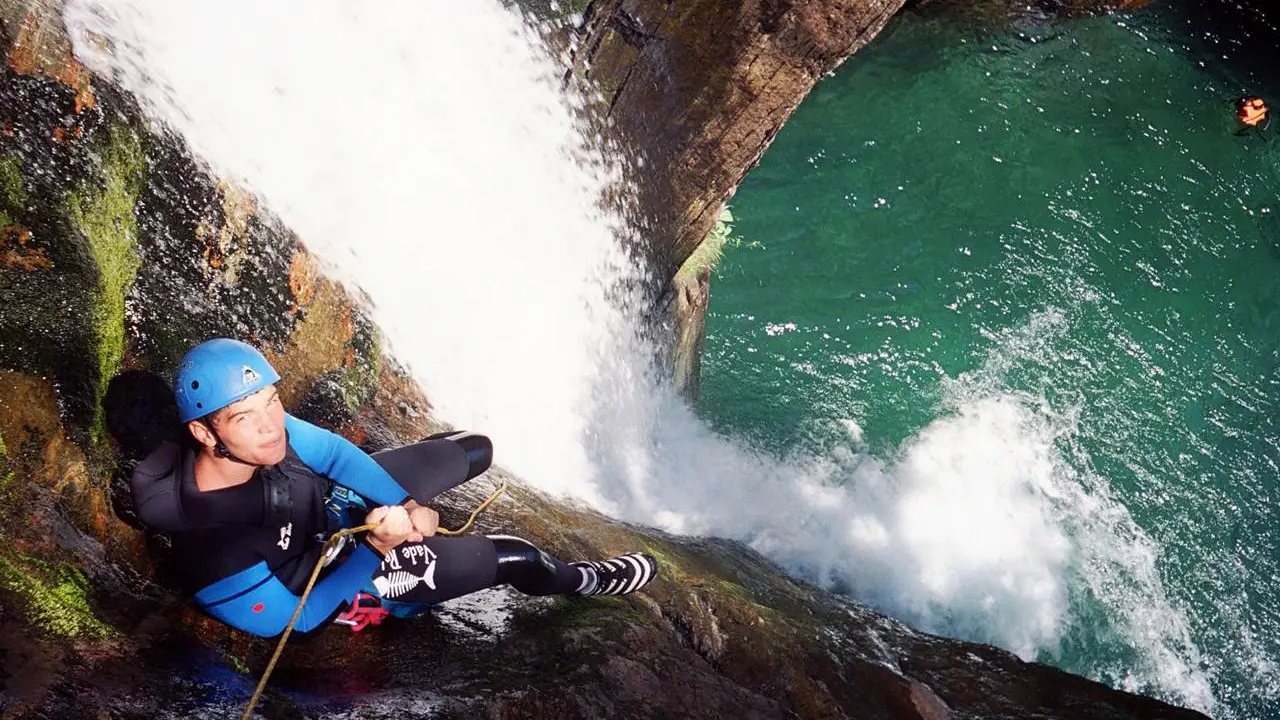 Canyoning avec Maël