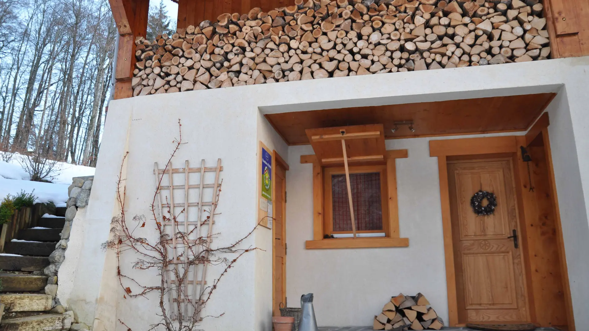 Entrée du chalet