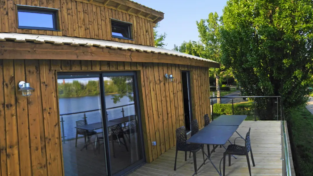 Kanopée cottage en bord de Saône