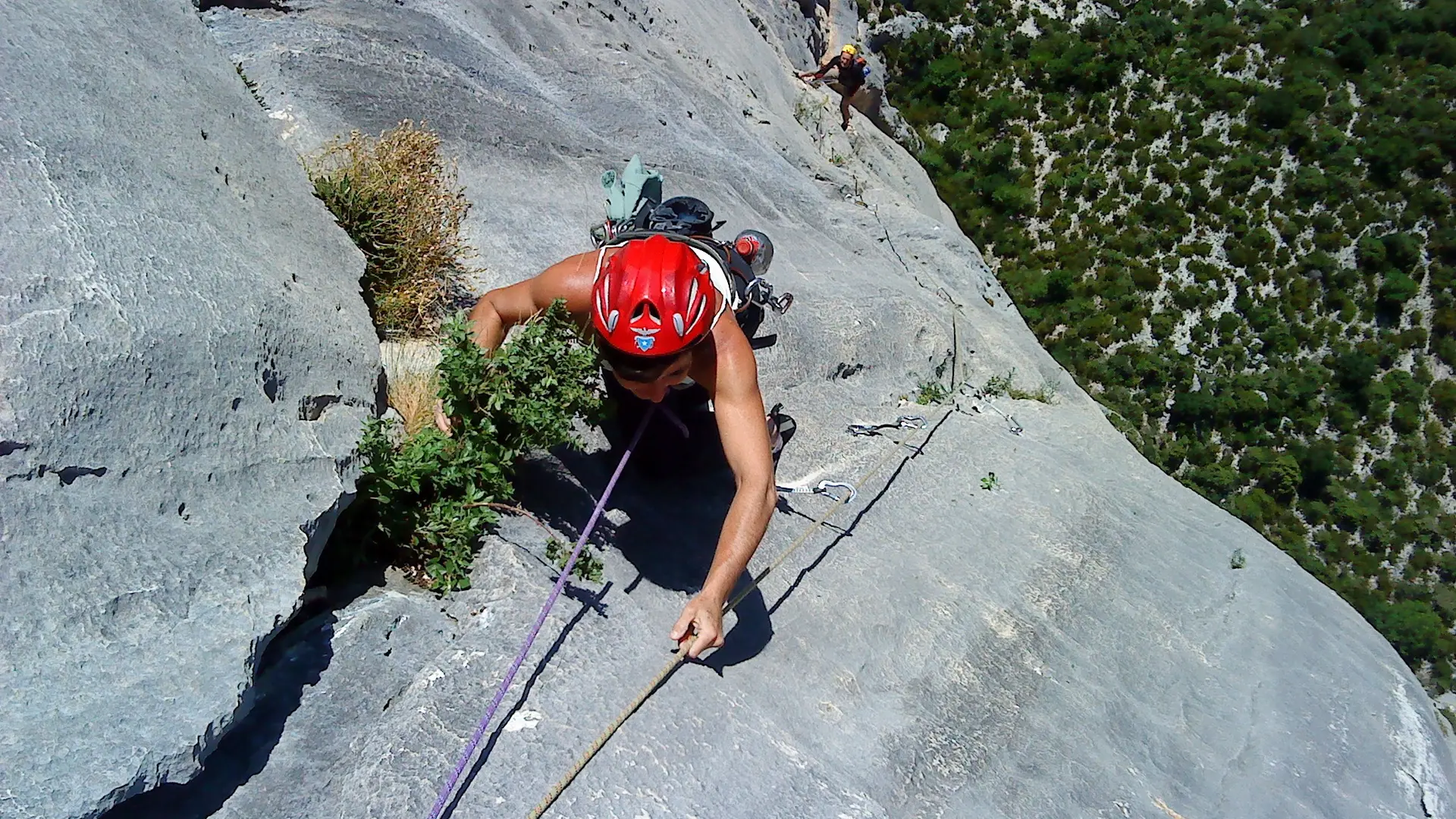 Grandes voies avec la Maison des guides du verdon