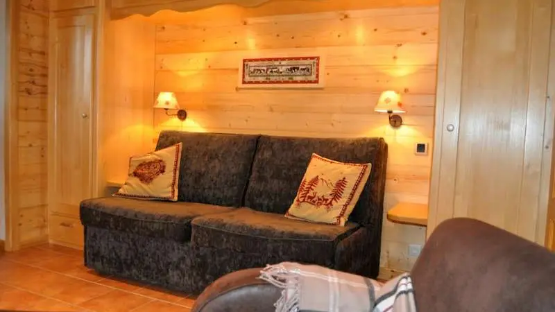 Séjour avec canapés/Living room with sofas-Eperviere n°1-Le Grand-Bornand