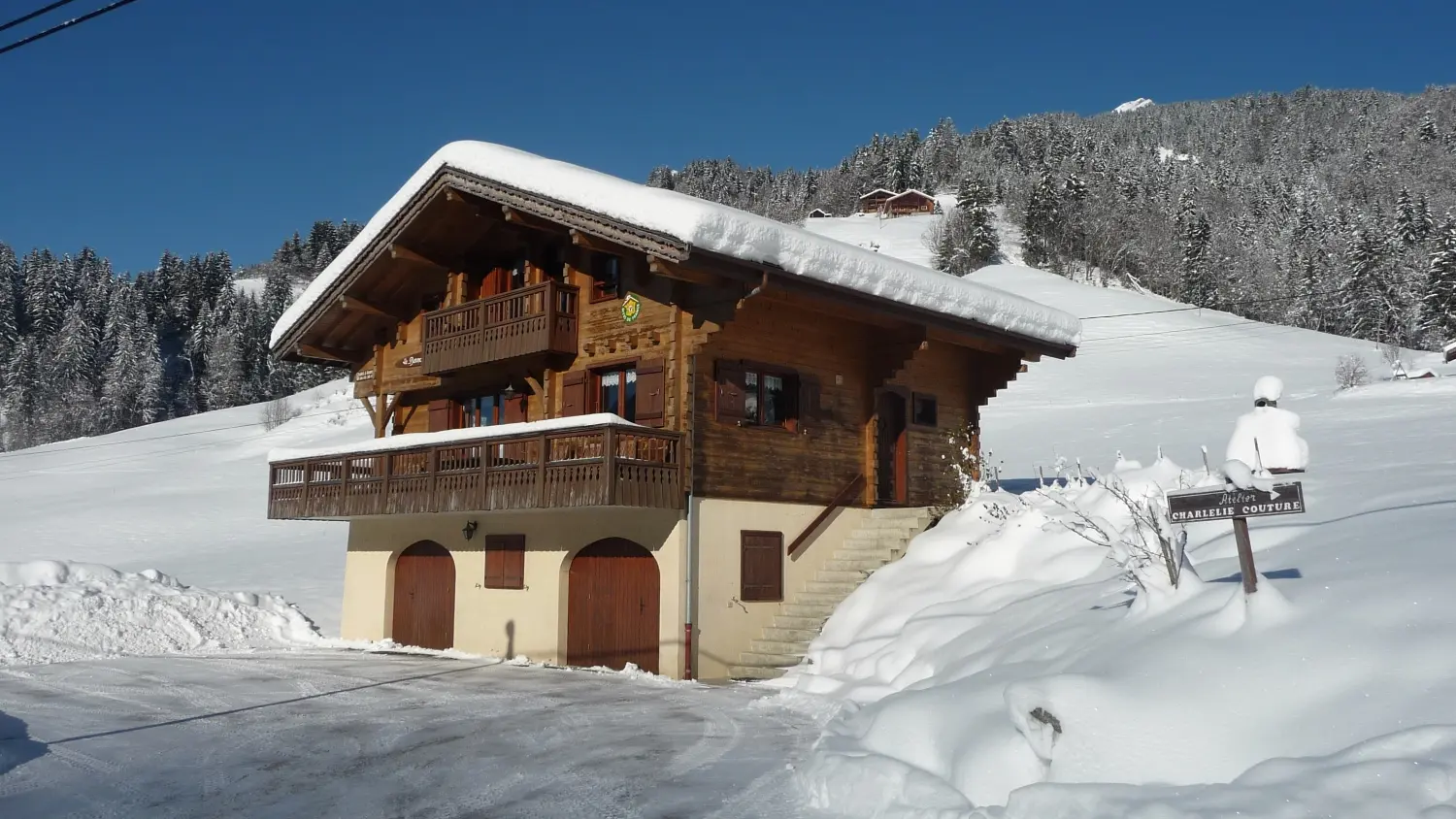 chalet hiver