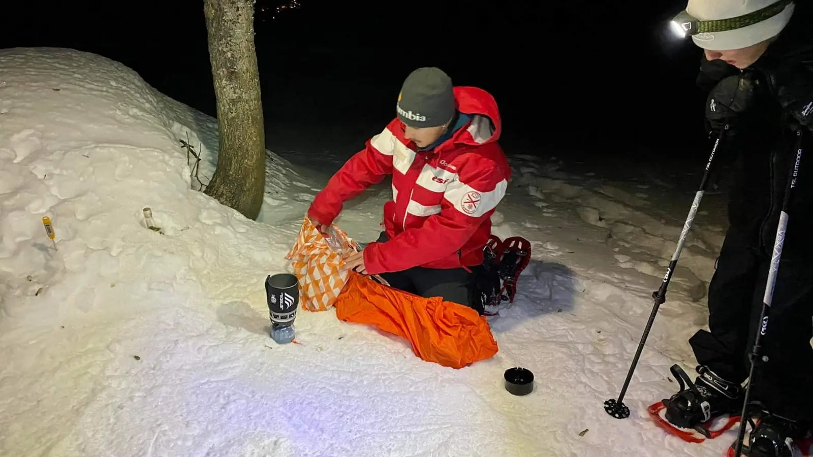 Raquette : Le Loup, les Animaux et la Nocturne avec l'ESF