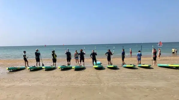 Cours de paddle à La Couarde