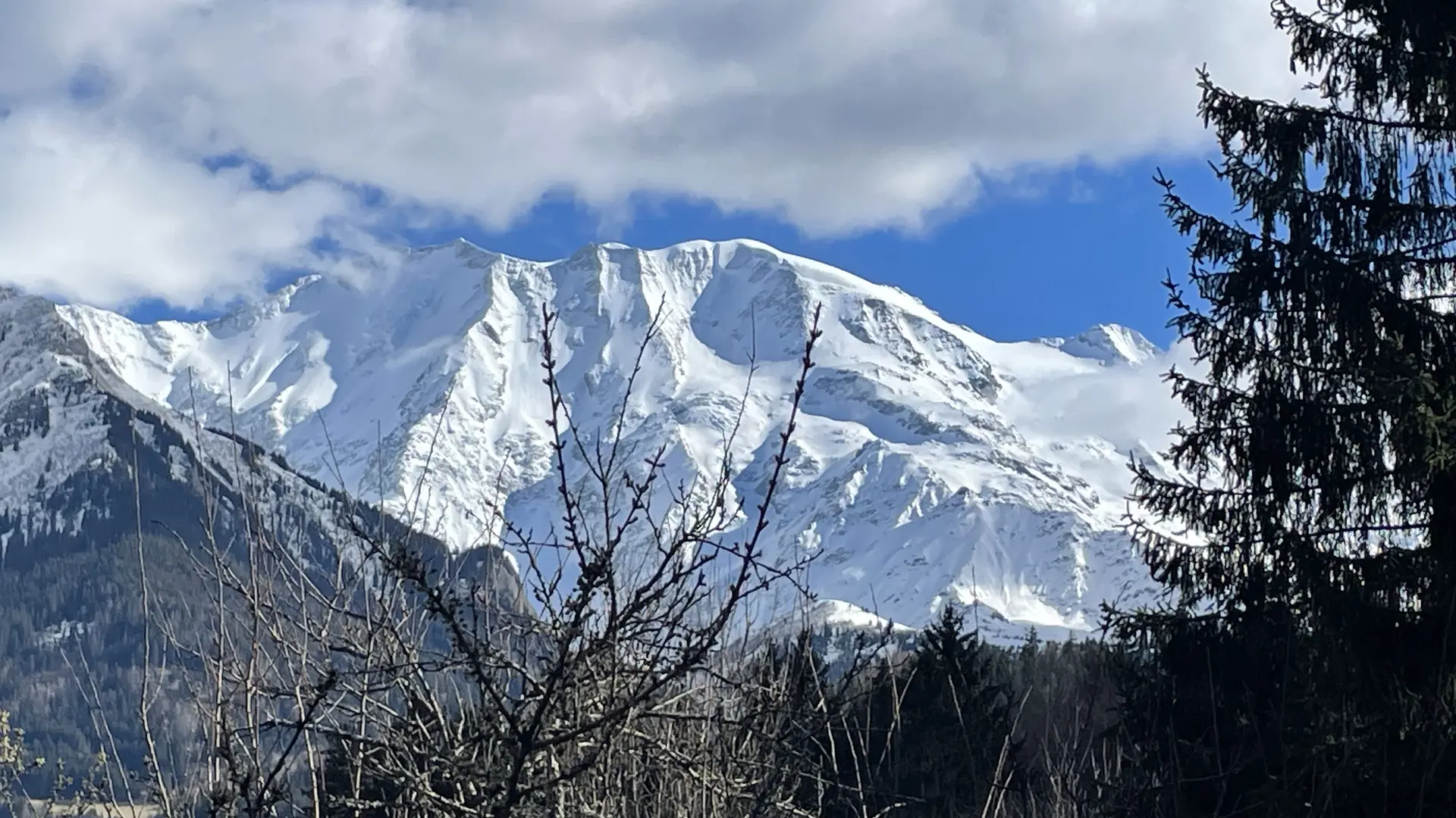 Vue sur les Dômes
