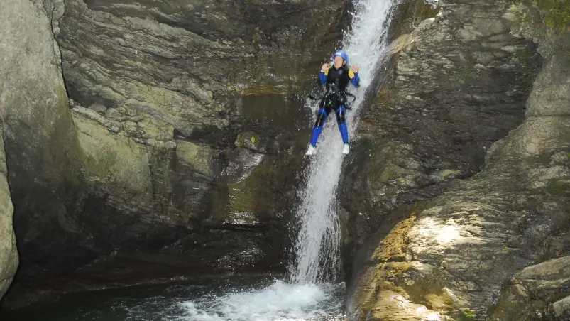 Canyoning avec Cascade Aventure à Morzine