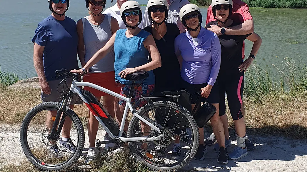 Balade a velo autour du lac de barreau