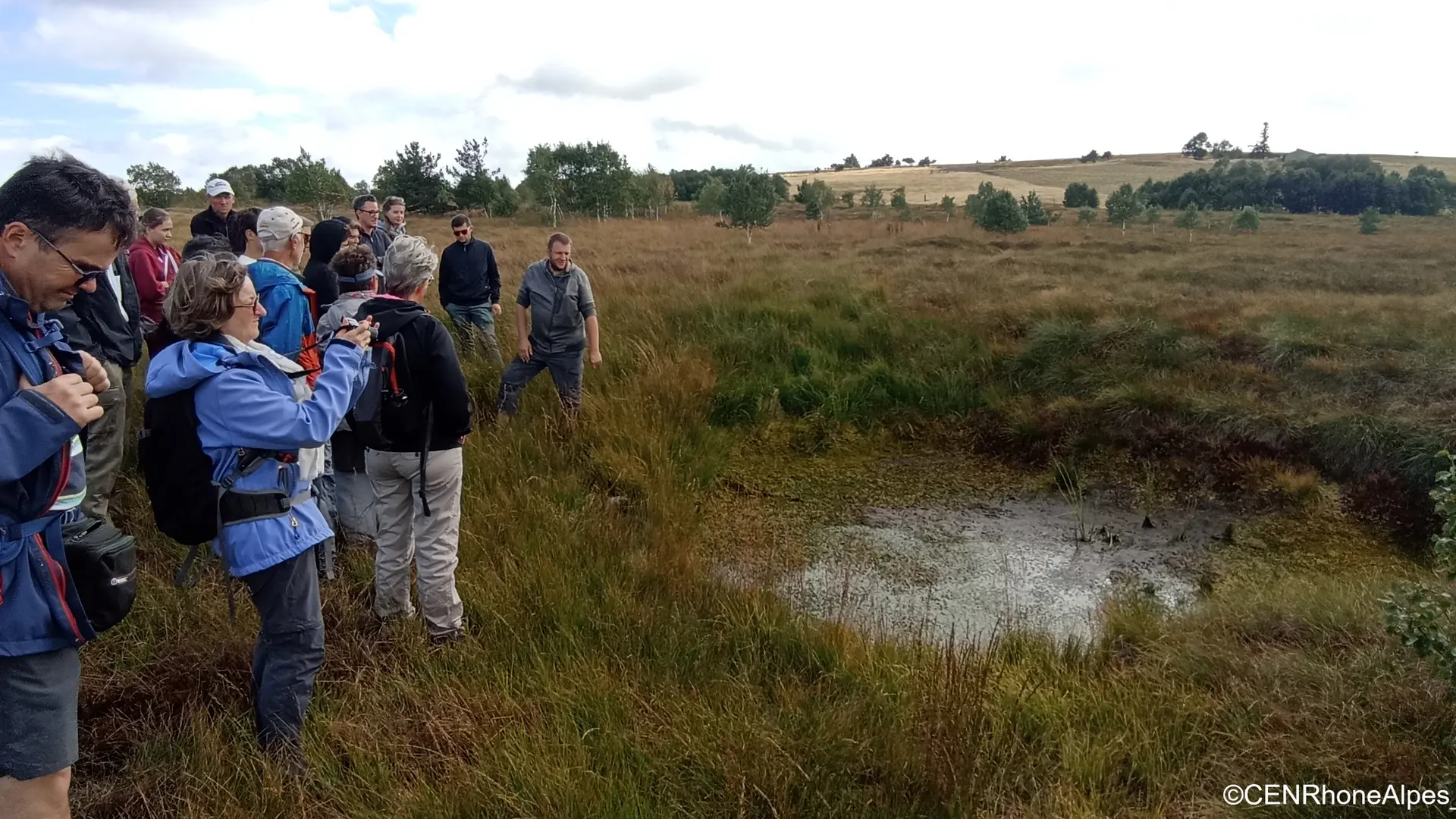 animation tourbière lors des journées du patrimoine
