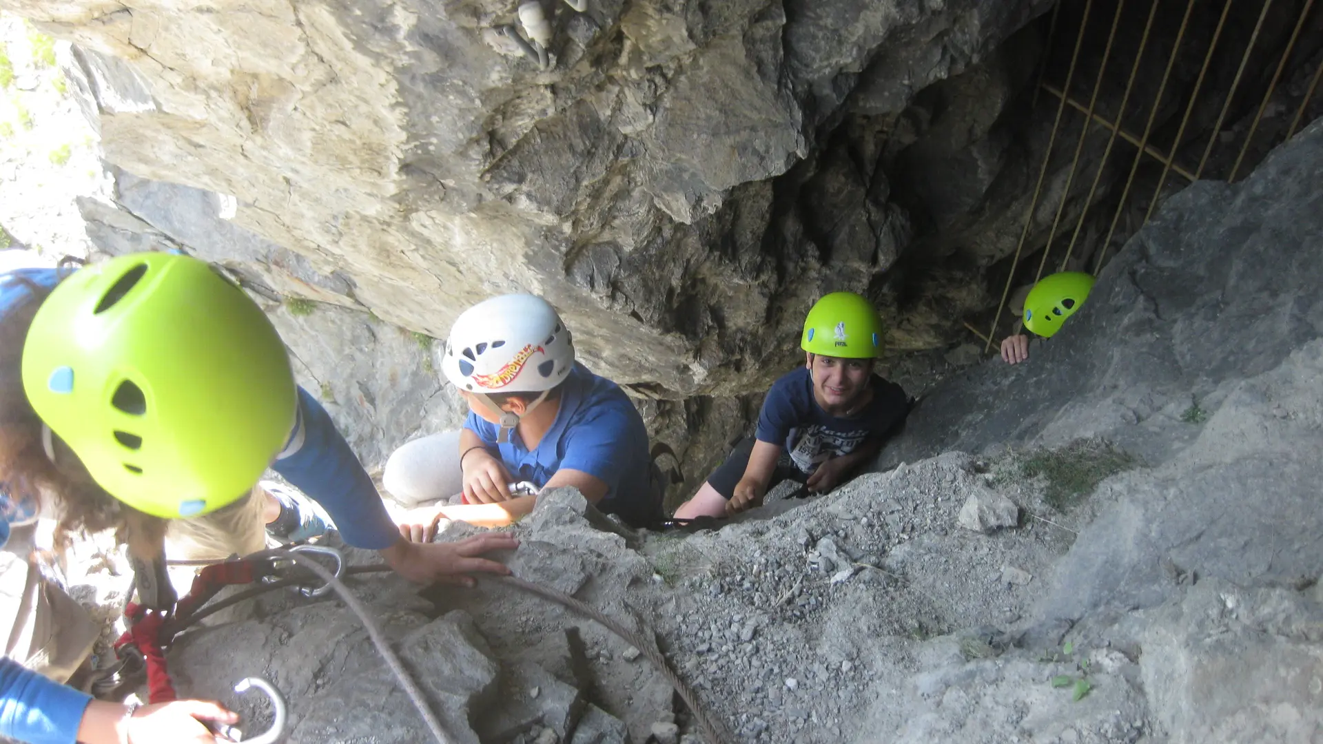 Le grand parcours des mines en via ferrata