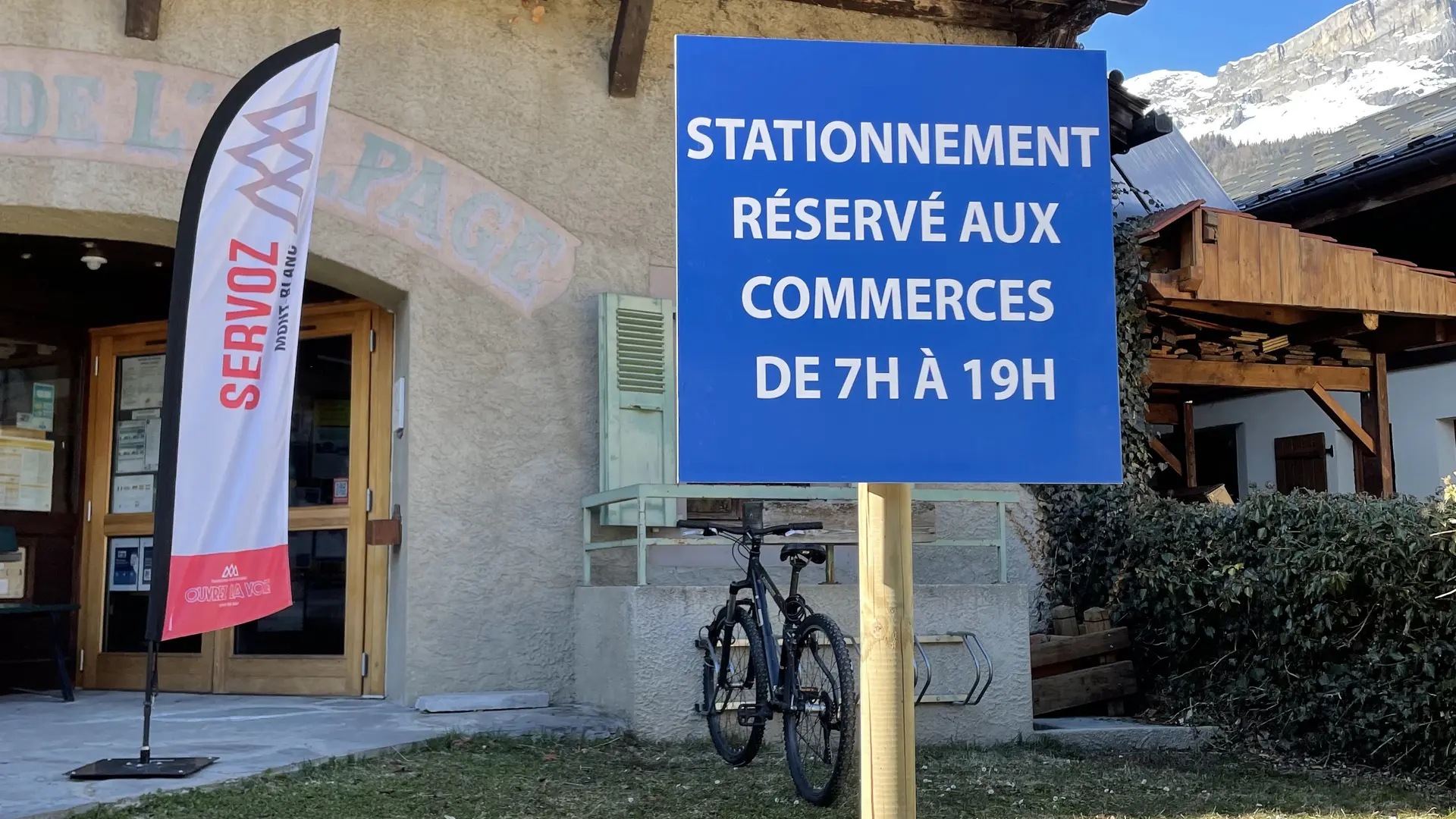 Stationnement Maison de l'Alpage Servoz
