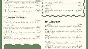 Carte Oli pizza