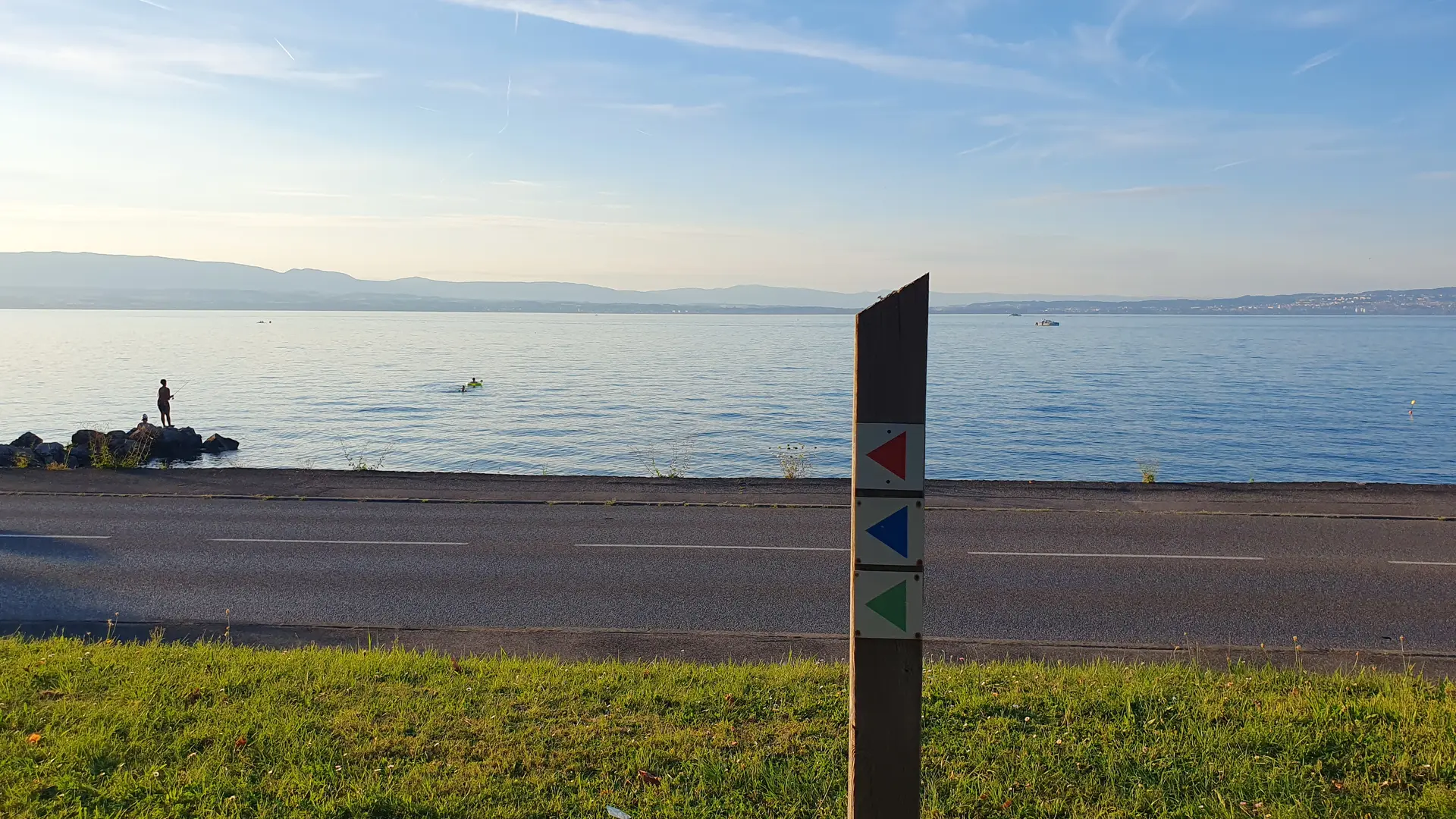 Balisage Publier bords du lac